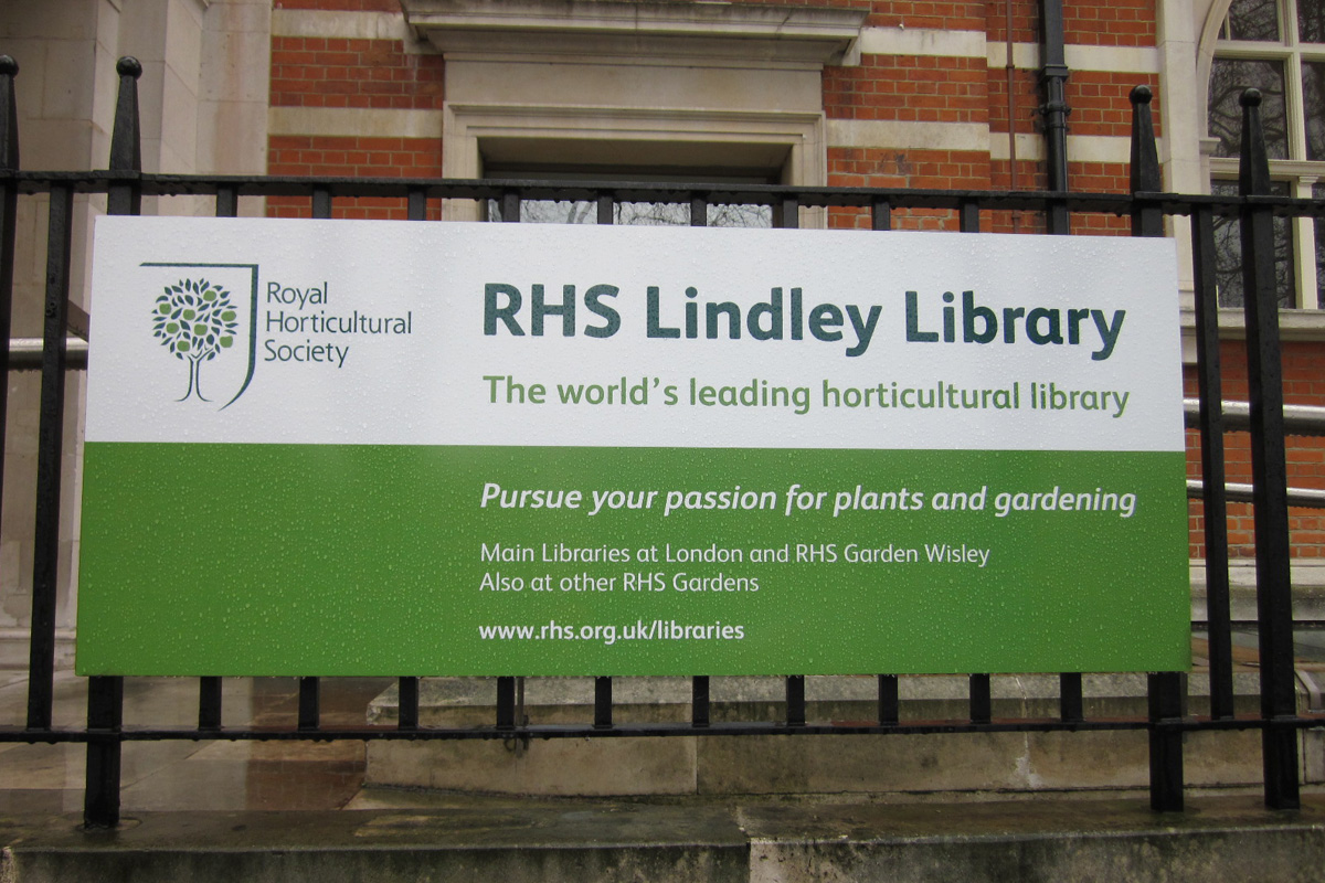 RHS Lindley Library, London